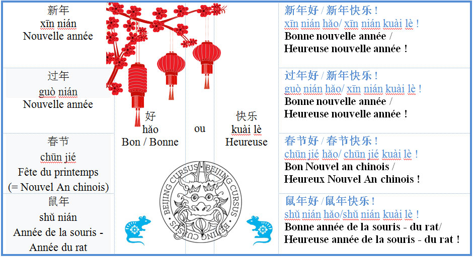 Apprendre le chinois mandarin - Cours de chinois Beijing Cursus - Méthode de chinois efficace